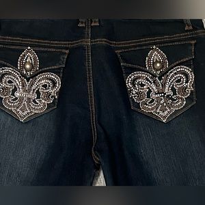 BEAUTIFUL SPARKLY V Christina Jeans